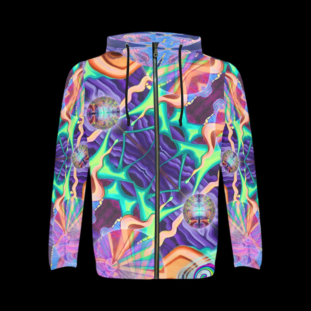 Weird Stuff Zip Hoodie