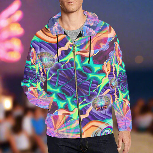 Weird Stuff Zip Hoodie