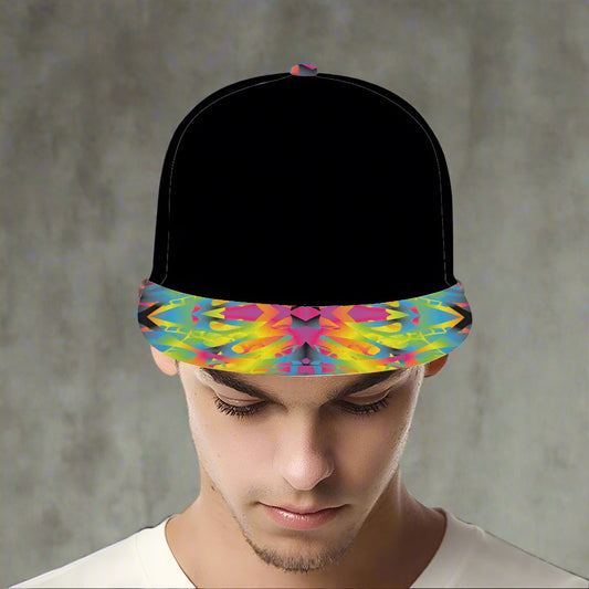 Excluded Rainbow Adjustable Strapback Hat