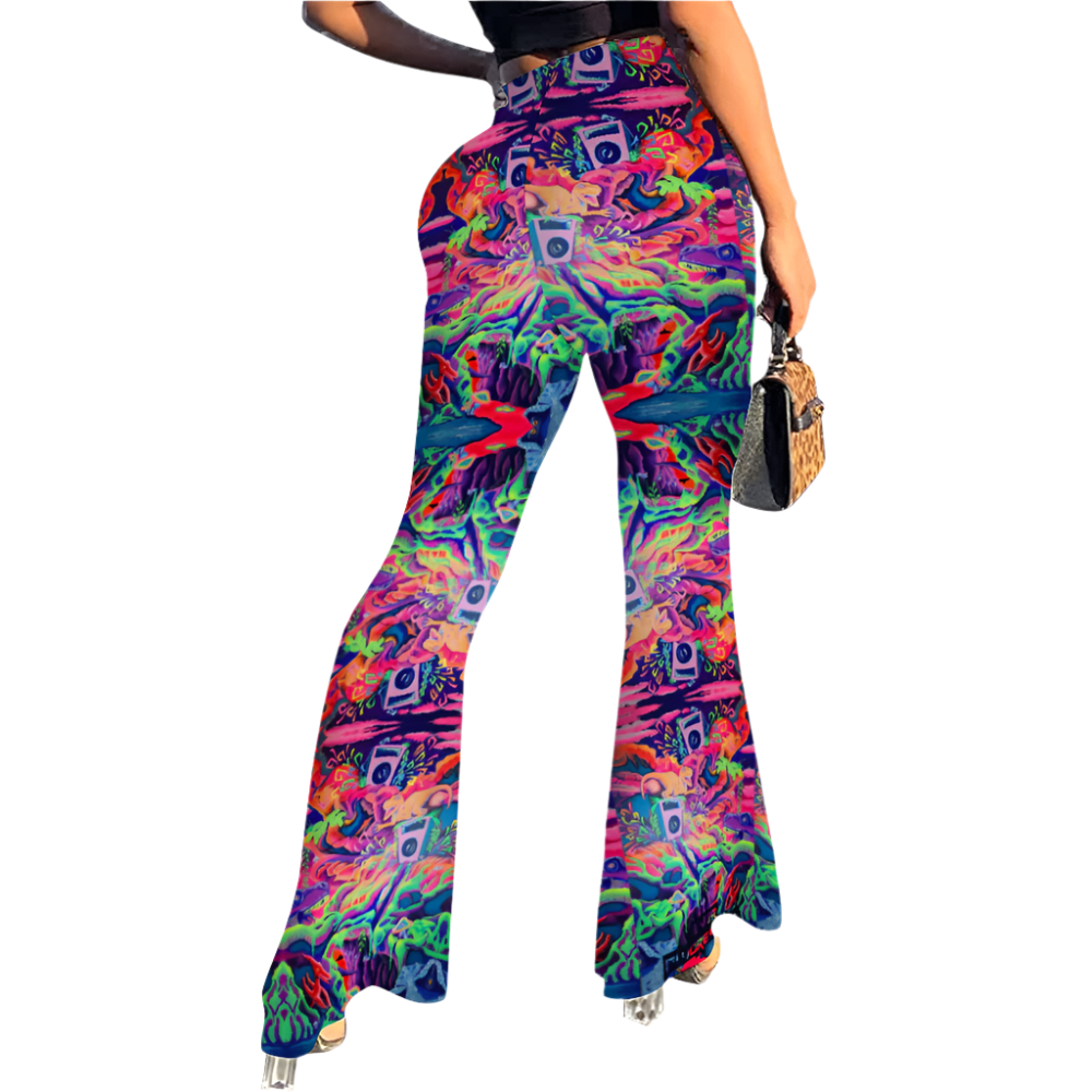 Lost Dino Stretch Bell Bottoms Lost Lands